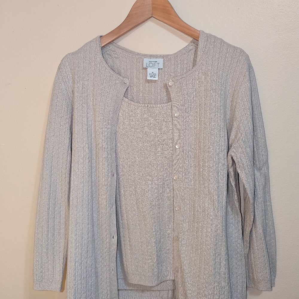 Ann Taylor LOFT Sweater Set